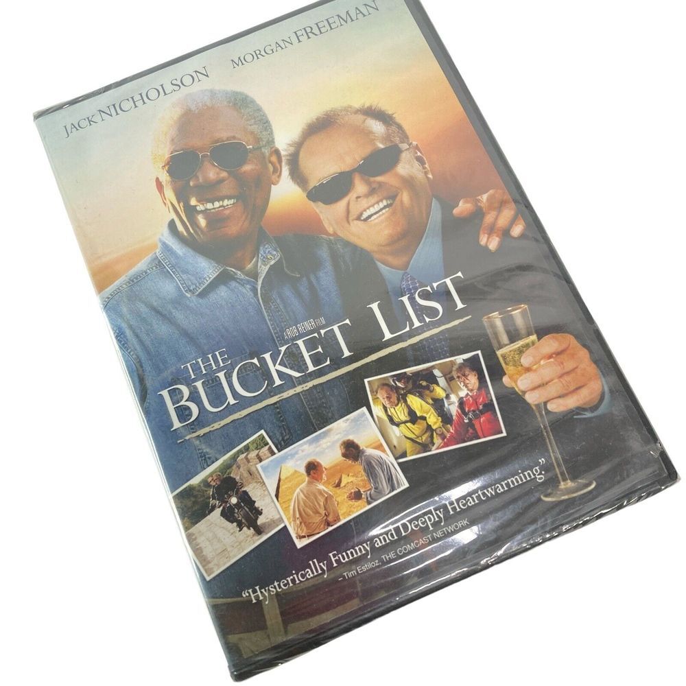 NEW The Bucket List DVD 2008 Jack Nickolson‎ Morgan Freeman